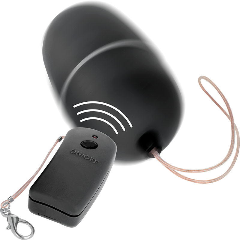 ONLINE - HUEVO VIBRADOR CON MANDO CONTROL REMOTO NEGRO - Imagen 2