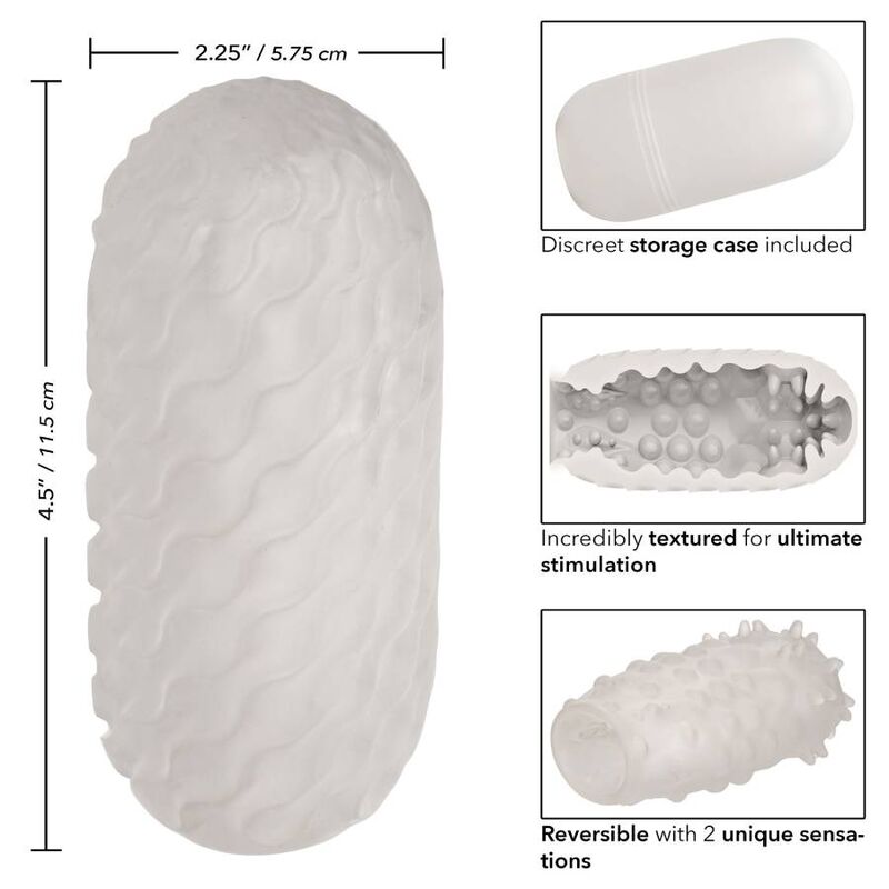 CALEXOTICS - REVERSIBLE NUBBY STROKER - Imagen 2