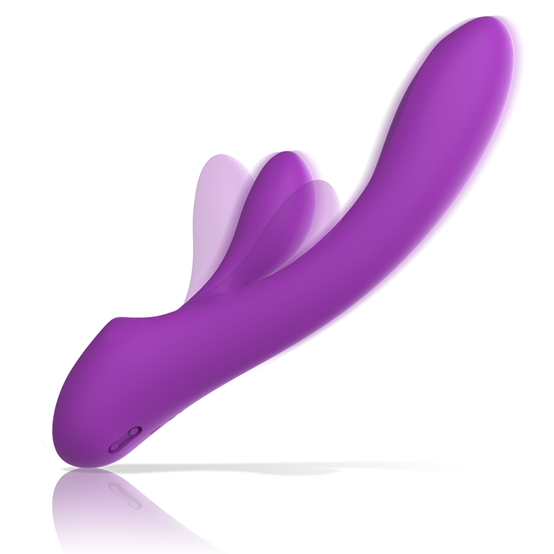 INTENSE - LUIGI VIBRADOR RABBIT SILICONA LIQUIDA MORADO - Imagen 2