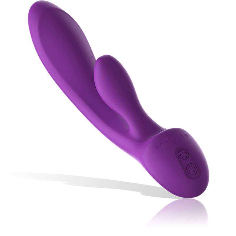 INTENSE - LUIGI VIBRADOR RABBIT SILICONA LIQUIDA MORADO - Imagen 3