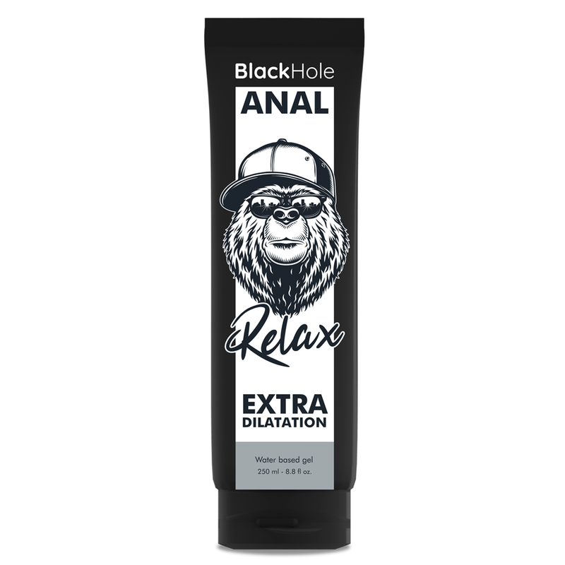 BLACK HOLE - GEL BASE AGUA DILATACIÓN ANAL 250 ML