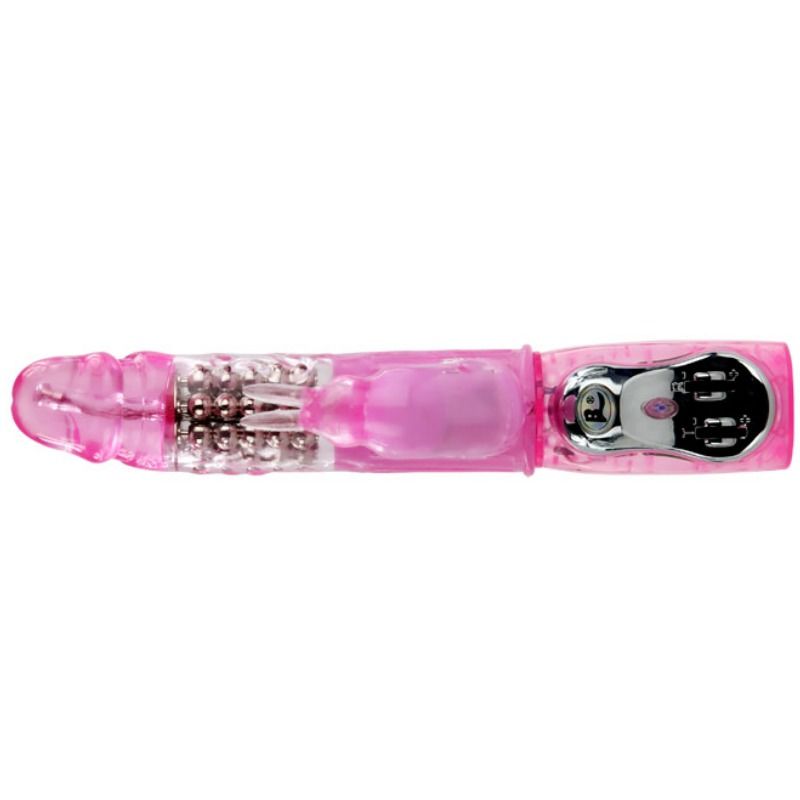 BAILE - VIBRADOR CON ROTACIÓN Y RABBIT MULTIVELOCIDAD Y MULTIROTACION - Imagen 4