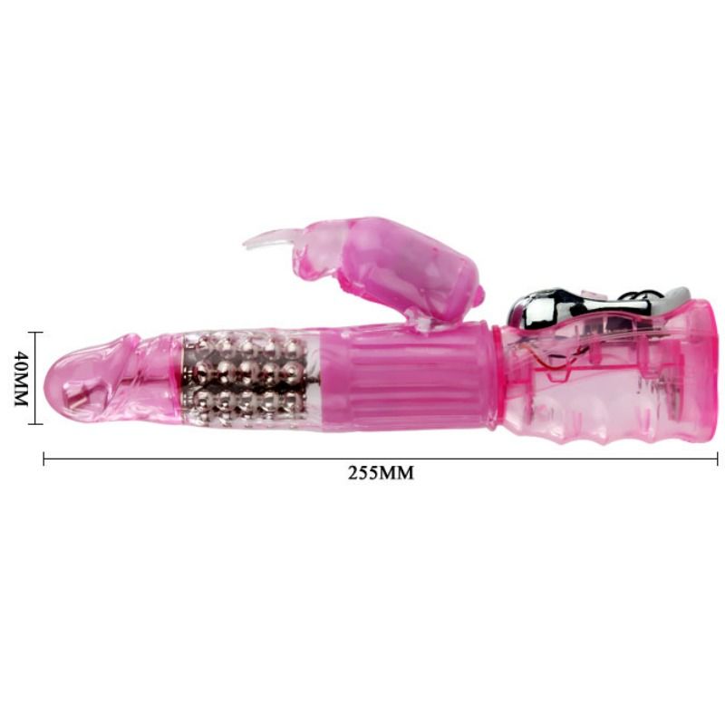 BAILE - VIBRADOR CON ROTACIÓN Y RABBIT MULTIVELOCIDAD Y MULTIROTACION - Imagen 5