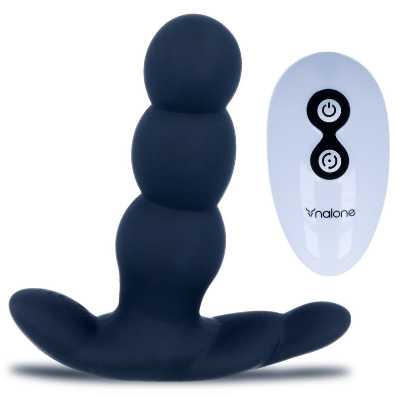NALONE - PEARL VIBRADOR ANAL CONTROL REMOTO NEGRO - Imagen 7